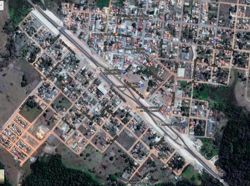 Obra em Andamento: Construção do anel viário no perímetro urbano do município - BR-MT174