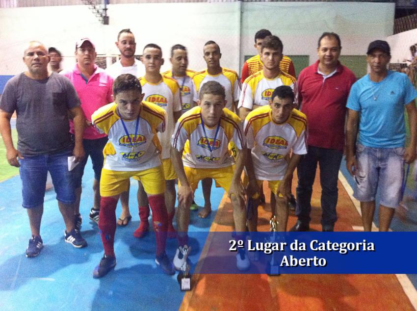 Premiação do Campeonato de Futsal