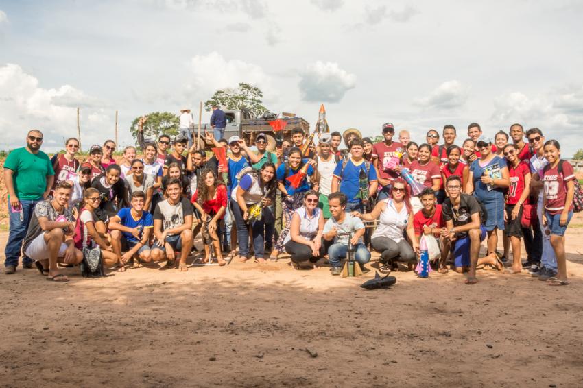 2º Campeonato de Projeção de Garrafa Pet.