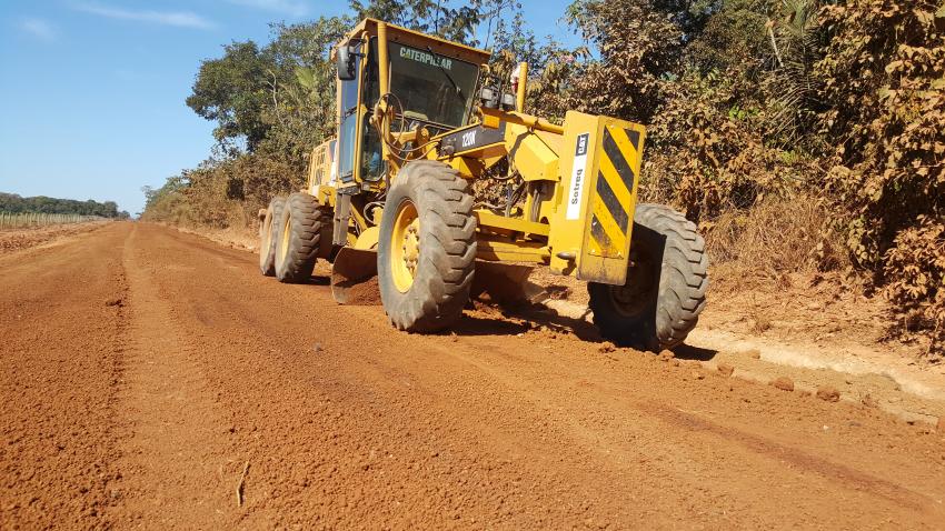 Patrolamento das estrada da Santa Elina