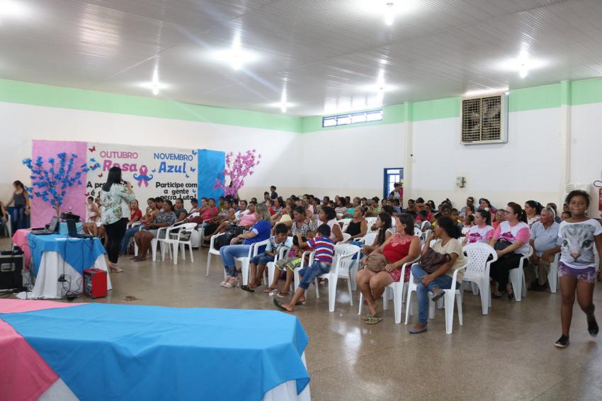 Reunião com os beneficiários do Programa Bolsa Família