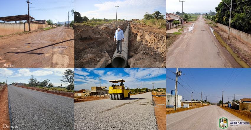 PAVIMENTAÇÃO ASFÁLTICA DA AVENIDA ANTONIO CARLOS AMARAL