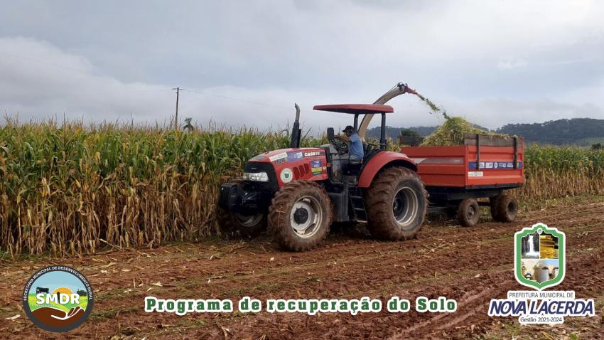 Com Programa de recuperação de solo, prefeitura aprimora e fortalece a agricultura do município.