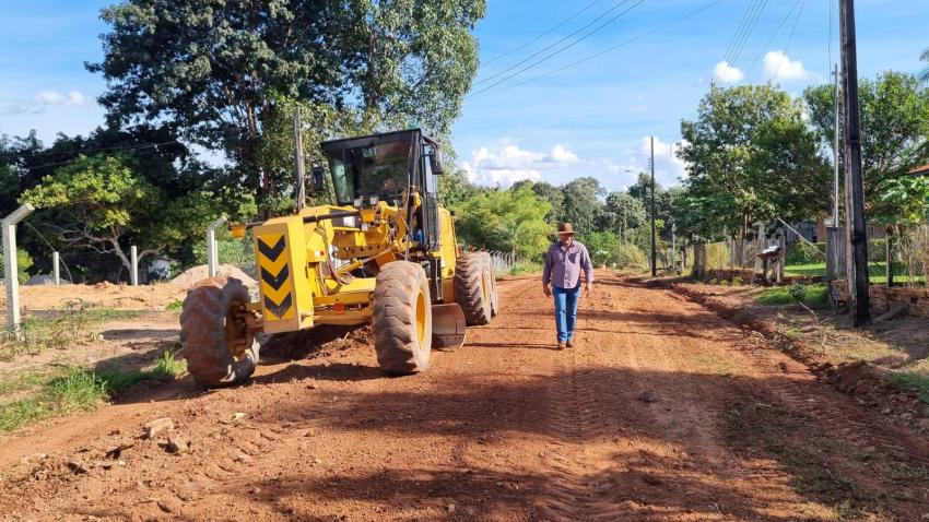 Prefeitura conclui melhorias em ruas dos Bairros São José e Sol Nascente