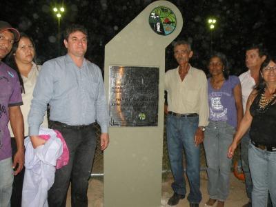 Inauguração de quadra poliesportiva na PA Sararé - Comunidade São José